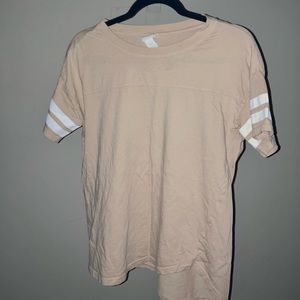 Cream Short Sleeve Shirt